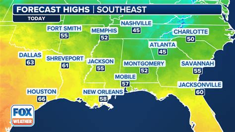 Freezing temperatures and flurries in forecast for South into New Year ...