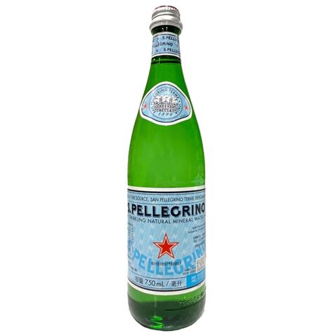 Spellegrino 聖沛黎洛 天然氣泡礦泉水x2箱750mlx12瓶x2箱 Pchome 24h購物