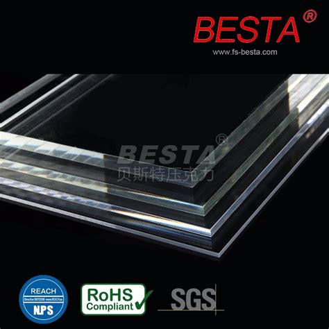 Transparent Cast Acrylic Sheets Heat Moldable Pmma Diffuser Sheet High