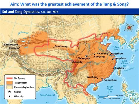 Tang And Song Dynasty Map