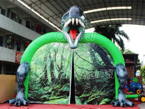 T Rex Inflatable Tent Channal Inflatables