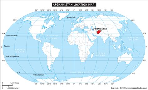 Where is Afghanistan Located? | Afghanistan Location on World Map