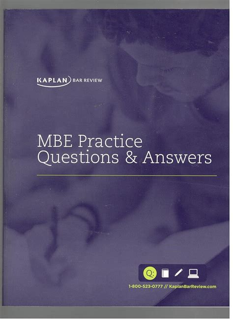 MBE Practice Questions Answers Kaplan Amazon Books