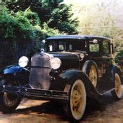 Ford Model A Town Sedan Murray Body Classic Ford Model A