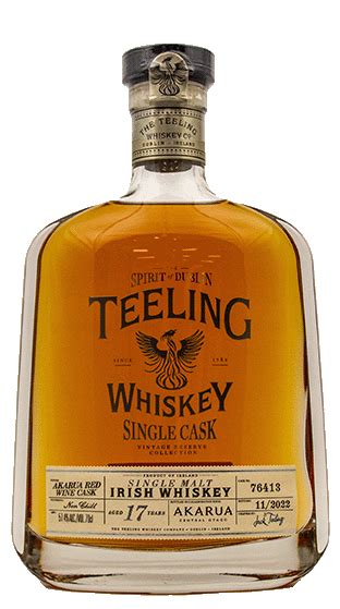 Teeling Irish Whiskey Akarua Cask 76413 2005 Single Malt 700ml 2022