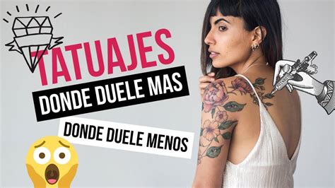 Dónde Duele Más Y Dónde Menos Hacerse Tatuajes Youtube