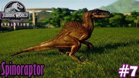 Jurassic World Evolution Secrets Of Dr Wu Spinoraptor 7 Youtube