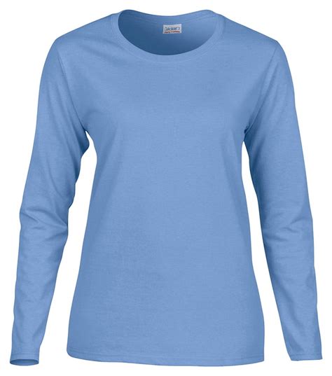 Gildan Gildan 5400l Women S Long Sleeve T Shirt Carolina Blue 3x Large