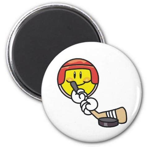 Smiley Hockey Magnet Hockey Helmet Hockey Hockey Inspiration