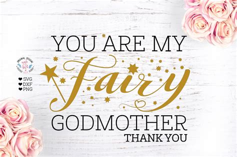 You Are My Fairy Godmother Godmother Fairy Holidays Etsy