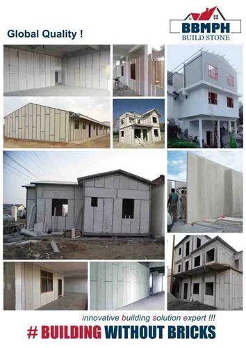 Mm Eps Cement Sandwich Wall Panel For Partition Walls At Rs