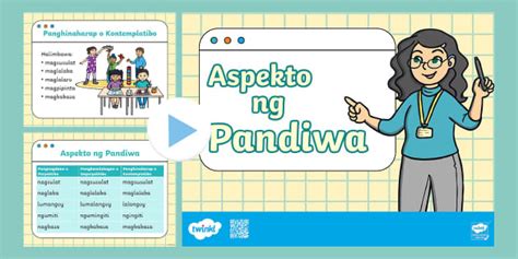 Aspekto Ng Pandiwa Powerpoint Philippines Twinkl