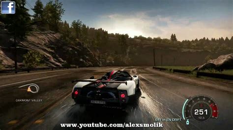 Need For Speed Hot Pursuit Gameplay 1080 HD Pagani Zonda Cinque Roadster YouTube