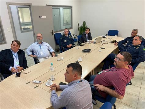 Diretoria Da Superintend Ncia Do Porto De Itaja Recebe Visita De