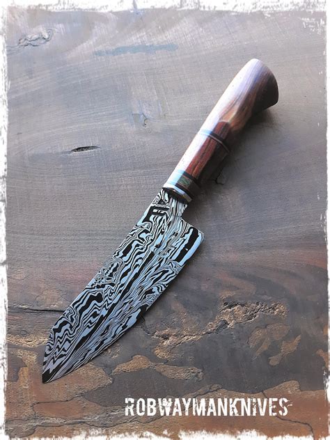 Damascus Slicer Just Finished This On Up Split Crushed Ws Damascus