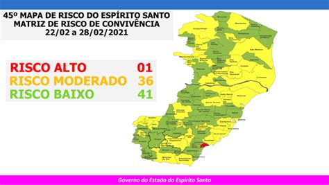 Guarapari E Anchieta Seguem Em Risco Moderado No Mapa De Risco