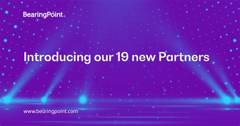 Bearingpoint Appoints 19 New Partners Across Europe Bearingpoint