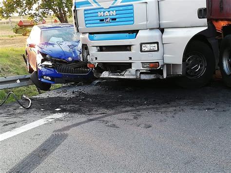 Tczew Subkowy Po Powa Nym Wypadku Zablokowana Droga Krajowa Nr