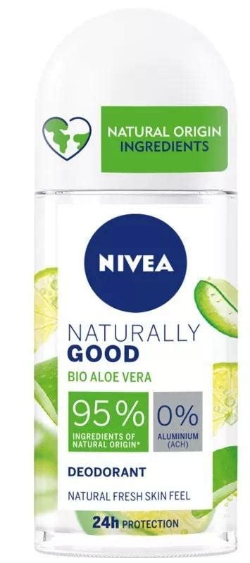 Nivea Naturally Good Desodorante Aloe Vera Bio Roll On Ml Atida