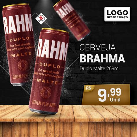 Cerveja Brahma Duplo Malte 269ml Social Media Psd Editável [download