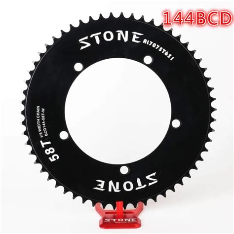 Stone Bcd Chainring Fixed Gear Track Fixie Bike Round Single T