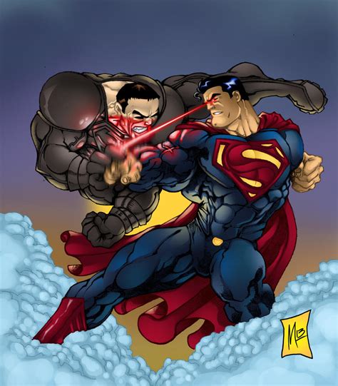 Superman vs. Zod by bigMdesign on DeviantArt