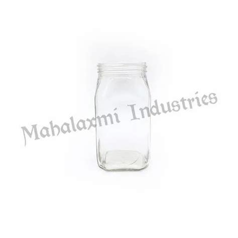 Plastic Transparent 1 Kg Square Honey Glass Jar At Rs 20piece In