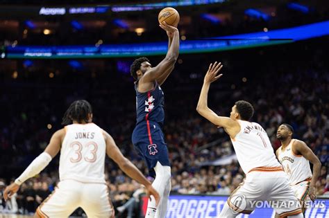 70점 대폭발 엠비드 Nba 올 시즌 한 경기 최다 득점 원맨쇼 한국경제