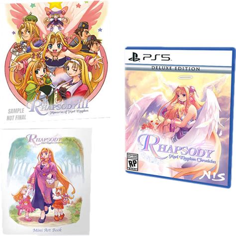 Rhapsody Marl Kingdom Chronicles Deluxe Edition Ps Chocobonplan