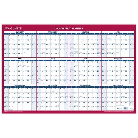 Amazon At A Glance Wall Calendar Monthly Planner X