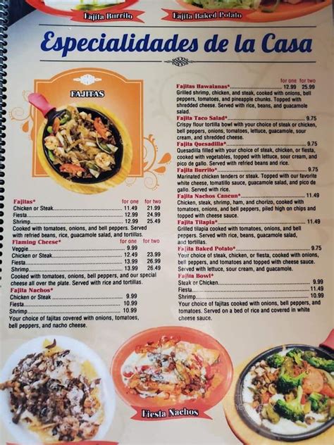 Menu Of Los Arcos In Albertville Al 35950