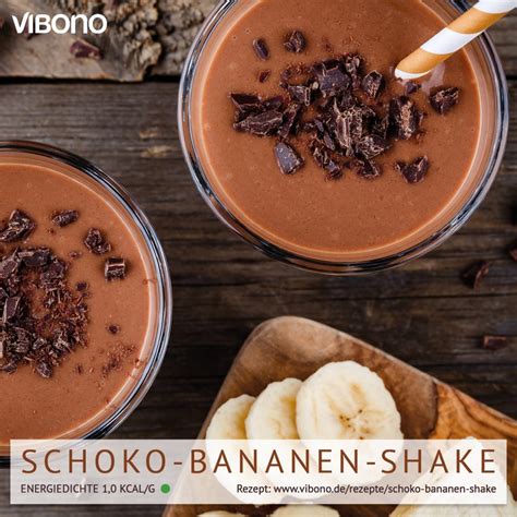 Schoko Bananen Shake Vibono