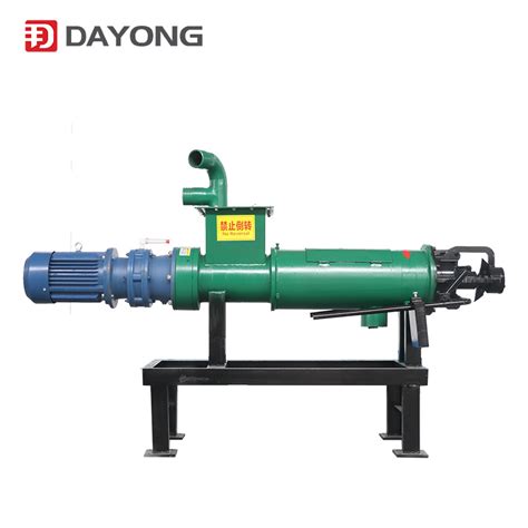 Automatic Poultry Organic Waste Cow Dung Manure Dewatering Machines