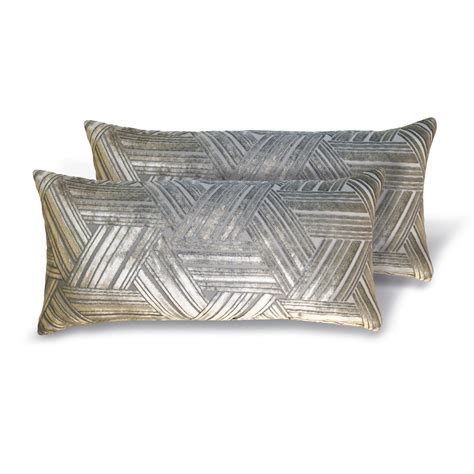 Kevin Obrien Studio Entwined Velvet Decorative Pillow