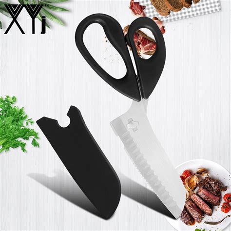 Xyj Multifunction Kitchen Scissors Ultra Sharp Separable Kitchen Shears