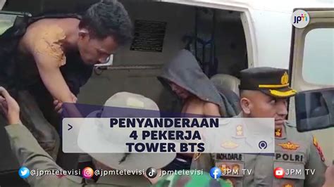 Empat Pekerja Tower BTS Akhirnya Dibebaskan YouTube