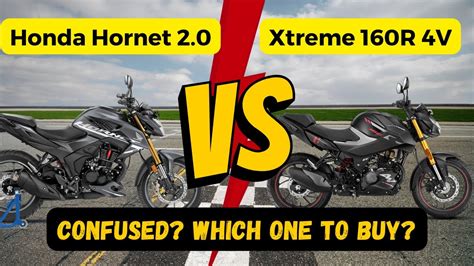 Honda Hornet Vs Hero Xtreme R V Newest And Most Detailed