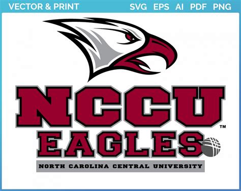 NCCU Eagles - Secondary Logo (2006) - College Sports Vector SVG Logo in ...