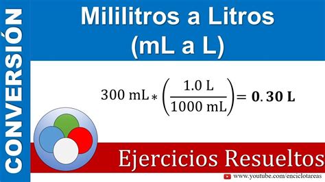 C Mo Convertir Mililitros A Litros F Cilmente