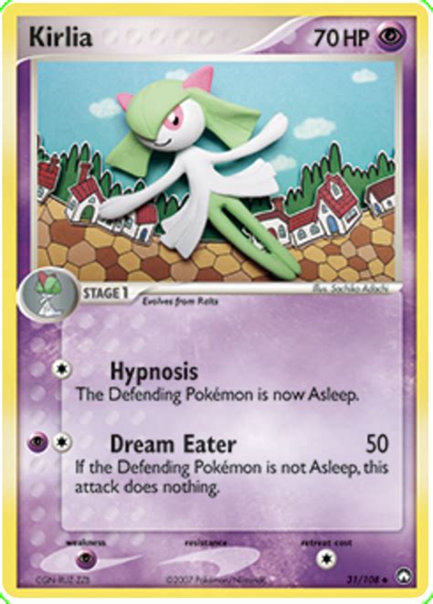 Kirlia Ex Power Keepers 31 Pokemon Card