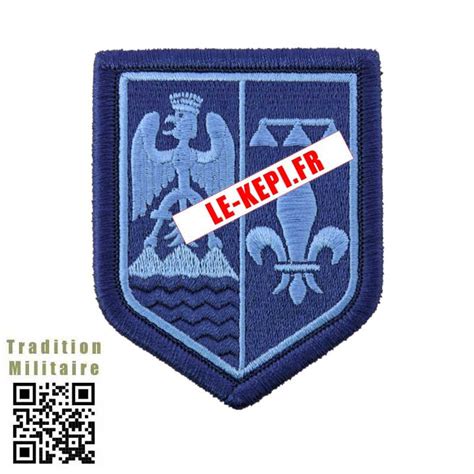 PACA écusson brodé Basse visibilité BLEU Gendarmerie Lekepi fr