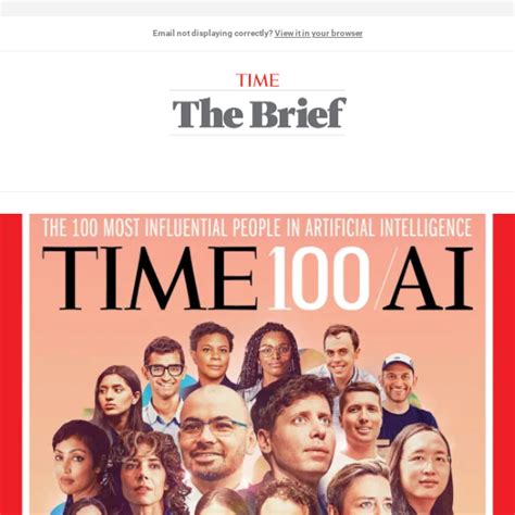 The Most Influential People In Ai Time