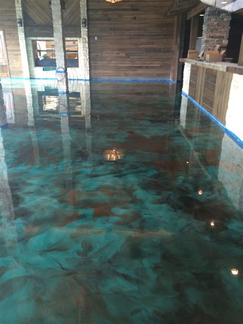 Epoxy Resin Floor Design Resin Decoration