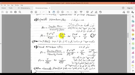 Dimensional Analysis Lect Part 2 Youtube