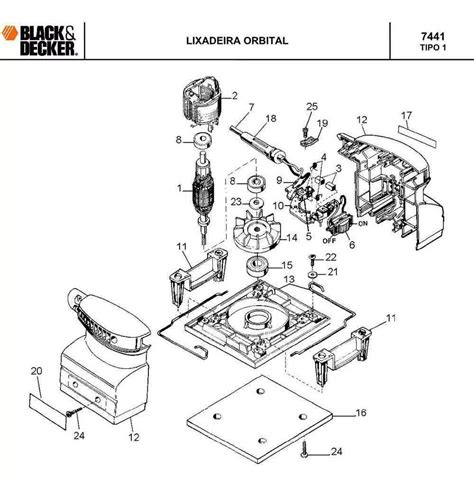 Vista Explodida Lixadeira Orbital Dwe Br Dewalt V Mebuscar Brasil