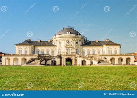 Stuttgart castle Solitude stock image. Image of green - 119940605