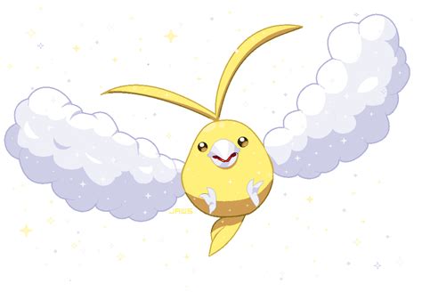 Shiny Swablu by Willow-Pendragon on DeviantArt