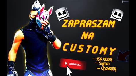 Fortnite Customy Z Widzami Top Model Chowany Sajmon Fortnite