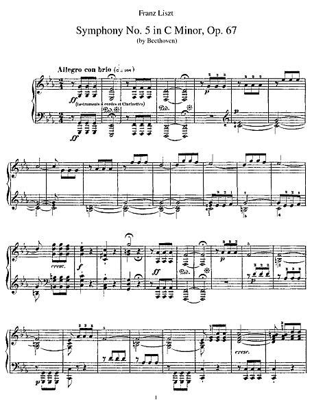 Beethoven's 5th Symphony | Sheet music, Beethoven, Music