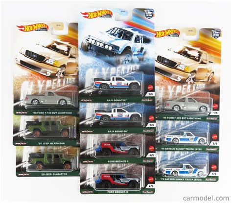 MATTEL HOT WHEELS FPY F Масштаб JEEP SET ASSORTMENT PIECES X GLADIATOR